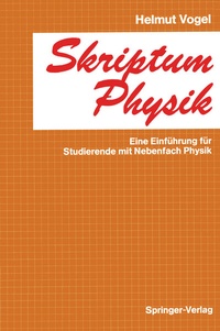 Enlarge image Cover: Skriptum Physik - Springer