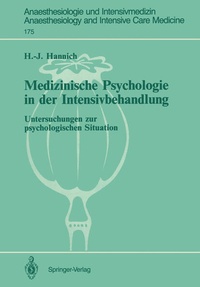 Abbildung von: Medizinische Psychologie in der Intensivbehandlung - Springer