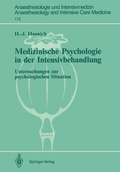 Cover: Medizinische Psychologie in der Intensivbehandlung - Springer