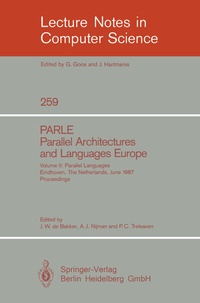 Abbildung von: PARLE Parallel Architectures and Languages Europe - Springer