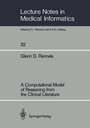 Cover: A Computational Model of Reasoning from the Clinical Literature - Springer