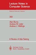 Cover: A Review of Ada Tasking - Springer