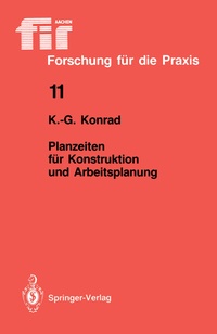 Abbildung von: Planzeiten für Konstruktion und Arbeitsplanung - Springer