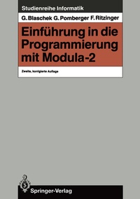 Abbildung von: Einführung in die Programmierung mit Modula-2 - Springer