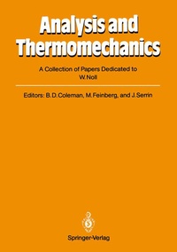Enlarge image Cover: Analysis and Thermomechanics - Springer