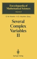 Cover: Several Complex Variables II - Springer