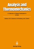 Cover: Analysis and Thermomechanics - Springer