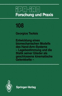 Abbildung von: Entwicklung eines biomechanischen Modells des Hand-Arm-Systems - Springer
