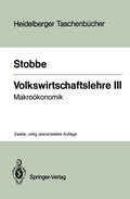 Cover: Volkswirtschaftslehre III - Springer