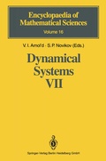 Cover: Dynamical Systems VII - Springer