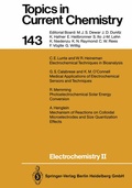 Cover: Electrochemistry II - Springer