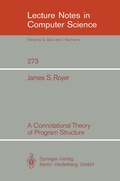 Cover: A Connotational Theory of Program Structure - Springer