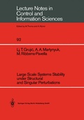 Cover: Large Scale Systems Stability under Structural and Singular Perturbations - Springer