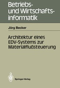 Cover: Architektur eines EDV-Systems zur Materialflu&szlig;steuerung - Springer