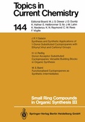 Cover: Small Ring Compounds in Organic Synthesis III - Springer