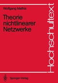 Cover: Theorie nichtlinearer Netzwerke - Springer