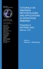 Cover: Tutorials on Emerging Methodologies and Applications in Operations Research - Springer