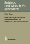 Cover: Entscheidungsorientiertes Rechnungswesen mit Daten- und Methodenbanken - Springer