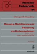 Cover: Messung, Modellierung und Bewertung von Rechensystemen - Springer