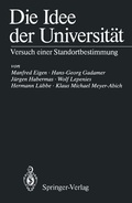 Cover: Die Idee der Universit&auml;t - Springer
