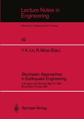 Cover: Stochastic Approaches in Earthquake Engineering - Springer