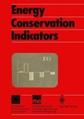 Cover: Energy Conservation Indicators - Springer