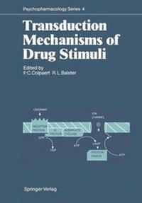 Enlarge image Cover: Transduction Mechanisms of Drug Stimuli - Springer