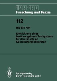 Abbildung von: Entwicklung eines berührungslosen Tastsystems für den Einsatz an Koordinatenmeßgeräten - Springer