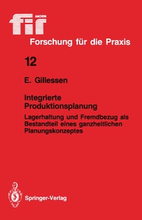 Abbildung von: Integrierte Produktionsplanung - Springer