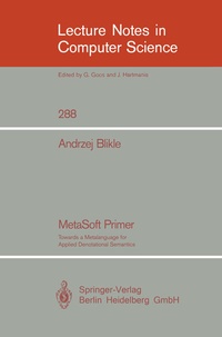 Abbildung von: MetaSoft Primer - Springer