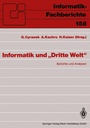 Cover: Informatik und "Dritte Welt" - Springer