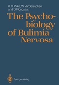 Cover: The Psychobiology of Bulimia Nervosa - Springer