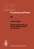 Cover: Werkzeugorganisation f&uuml;r flexible Fertigungszellen und -systeme - Springer