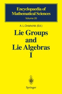 Abbildung von: Lie Groups and Lie Algebras I - Springer