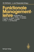 Cover: Funktionale Managementlehre - Springer