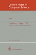 Cover: The Munich Project CIP - Springer