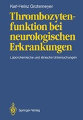 Abbildung von: Thrombozytenfunktion bei neurologischen Erkrankungen - Springer