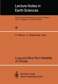 Enlarge image Cover: Long and Short Term Variability of Climate - Springer