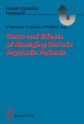 Cover: Costs and Effects of Managing Chronic Psychotic Patients - Springer