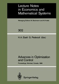 Cover: Advances in Optimization and Control - Springer