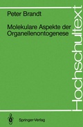 Cover: Molekulare Aspekte der Organellenontogenese - Springer
