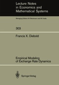 Cover: Empirical Modeling of Exchange Rate Dynamics - Springer