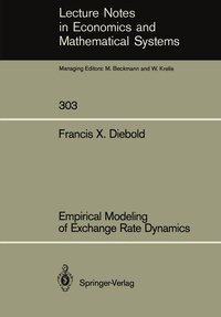 Enlarge image Cover: Empirical Modeling of Exchange Rate Dynamics - Springer