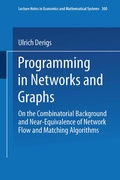 Cover: Programming in Networks and Graphs - Springer