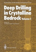 Cover: Deep Drilling in Crystalline Bedrock - Springer