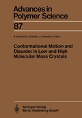 Cover: Conformational Motion and Disorder in Low and High Molecular Mass Crystals - Springer