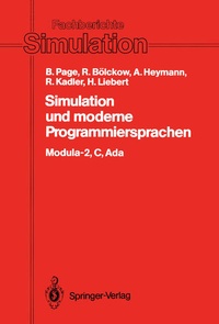 Enlarge image Cover: Simulation und moderne Programmiersprachen - Springer