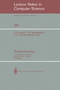 Cover: Supercomputing - Springer