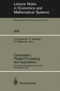 Enlarge image Cover: Optimization, Parallel Processing and Applications - Springer