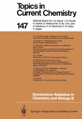 Cover: Synchrotron Radiation in Chemistry and Biology II - Springer